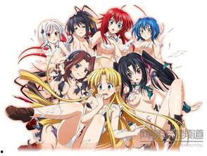 恶魔高校D×D 第二季,热血校园，激情再燃，命运交织的青春传奇